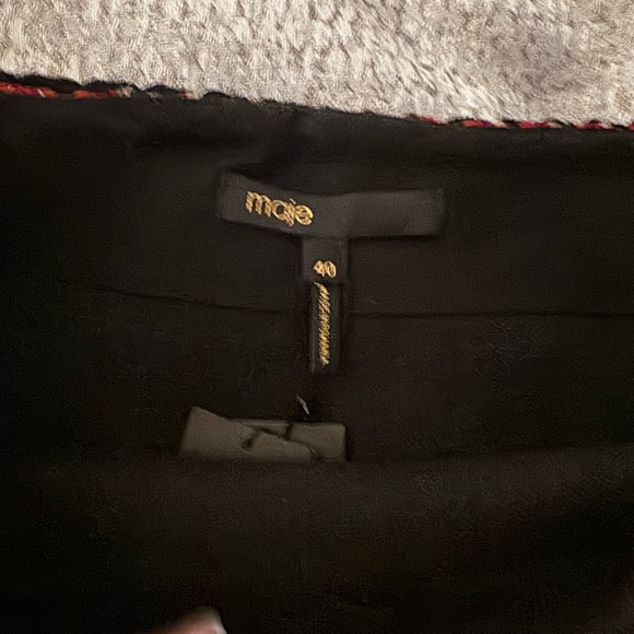 Maje Jenalt High Waisted Tweed Mini Skirt 40 NWT - Picture 4 of 6